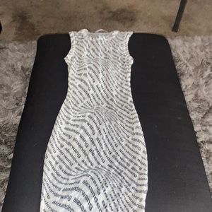 Alexander wang mesh dress size medium